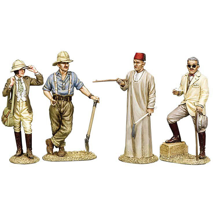 Discovering Tutankhamun 1/30 Figure Set K & C (AE086) Main Image