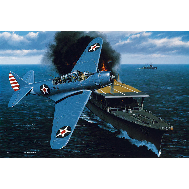 Scratch One Flat Top - Stan Stokes Art Print Main Image
