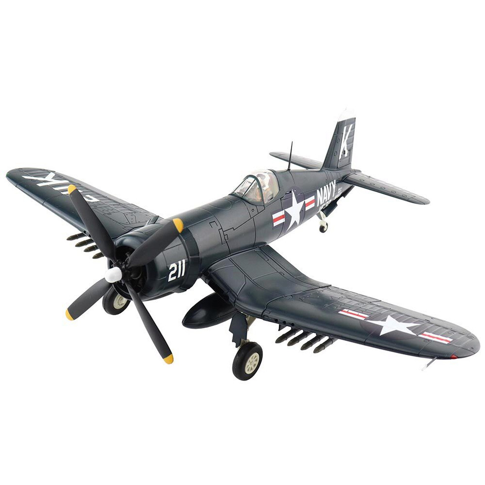 F4U-4 Corsair 1/48 Die Cast Model - HA8225 Ensign Jesse L. Brown, VF-32, USS Leyte, 4th Dec 1950 Main Image
