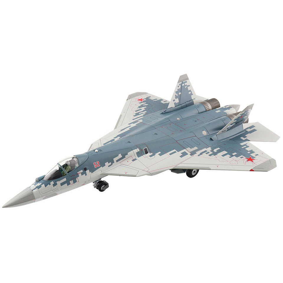 Su-57 Stealth Fighter 1/72 Die Cast Model - HA6804 Russian Air Force, 2022 (with 4 x KH-59MK2 missiles) Main Image