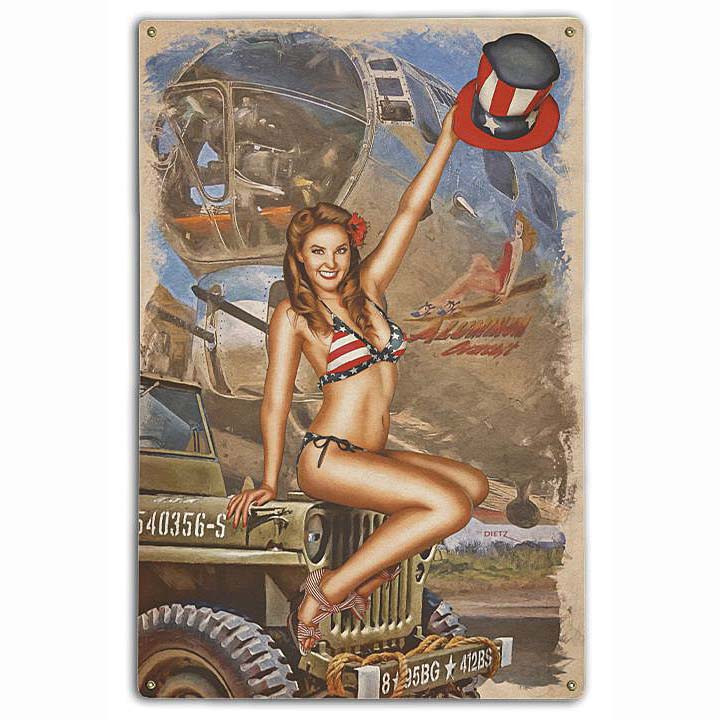 Homefront Beauty Metal Sign Main Image