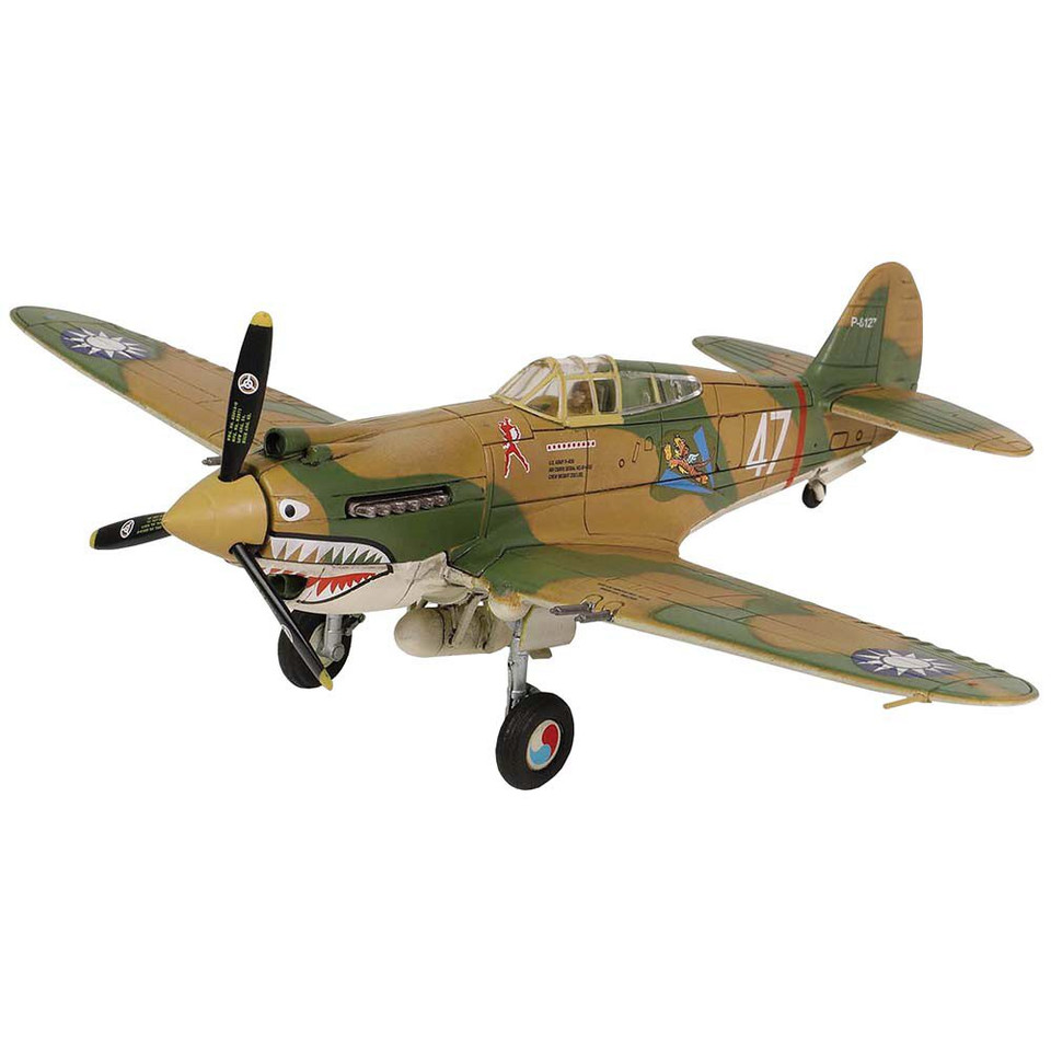P-40B Tomahawk 1/72 Die Cast Model - FOV-812060C R.T. Smith 3rd Pursuit Squadron, AVG, China, June 1942 Main Image