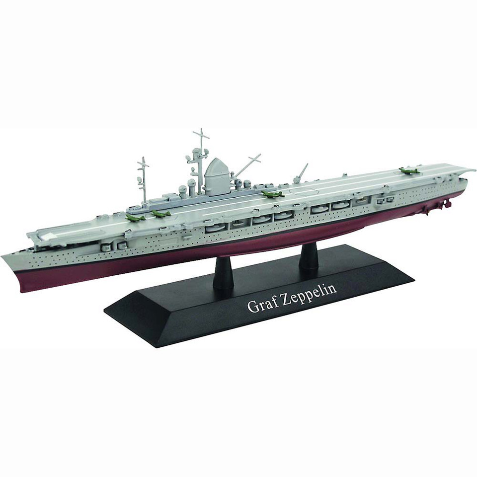 Graf Zeppelin Aircraft Carrier 1/1250 Die Cast Model - 1938 Main Image