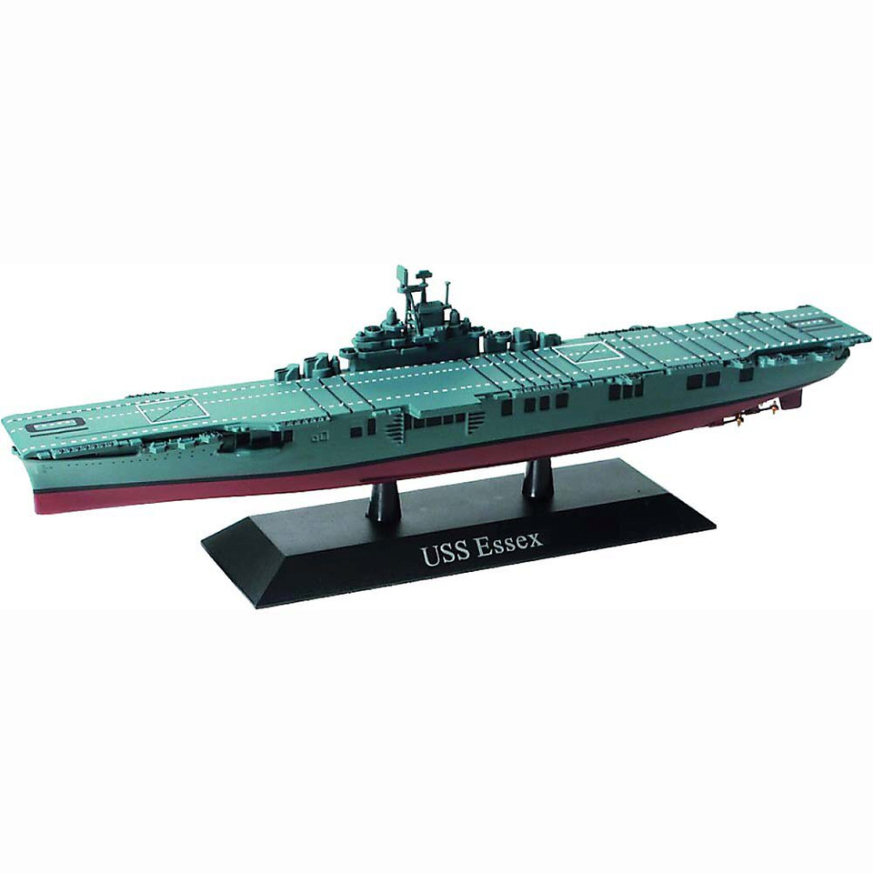 USS Essex (CV-9) Aircraft Carrier 1/1250 Die Cast Model - 19 Main Image