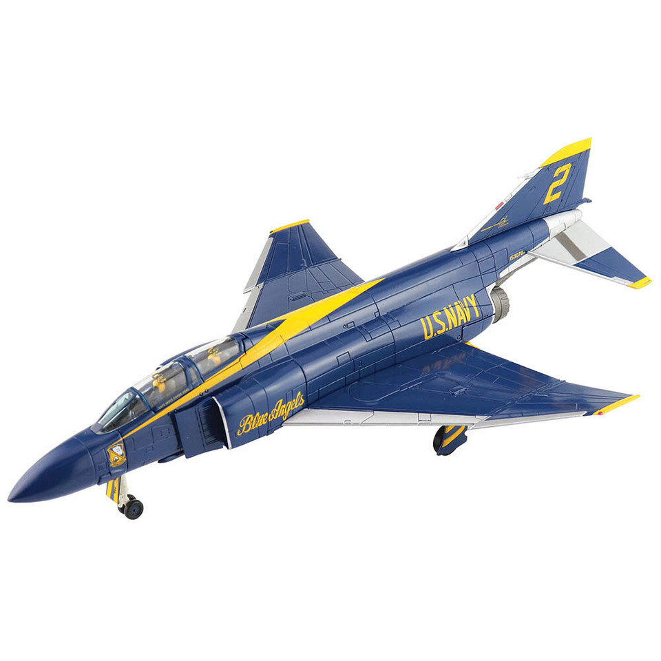 F-4J Phantom II 1/72 Die Cast Model - HA19044 No. 2 airplane, Blue Angels, 1969 Main Image