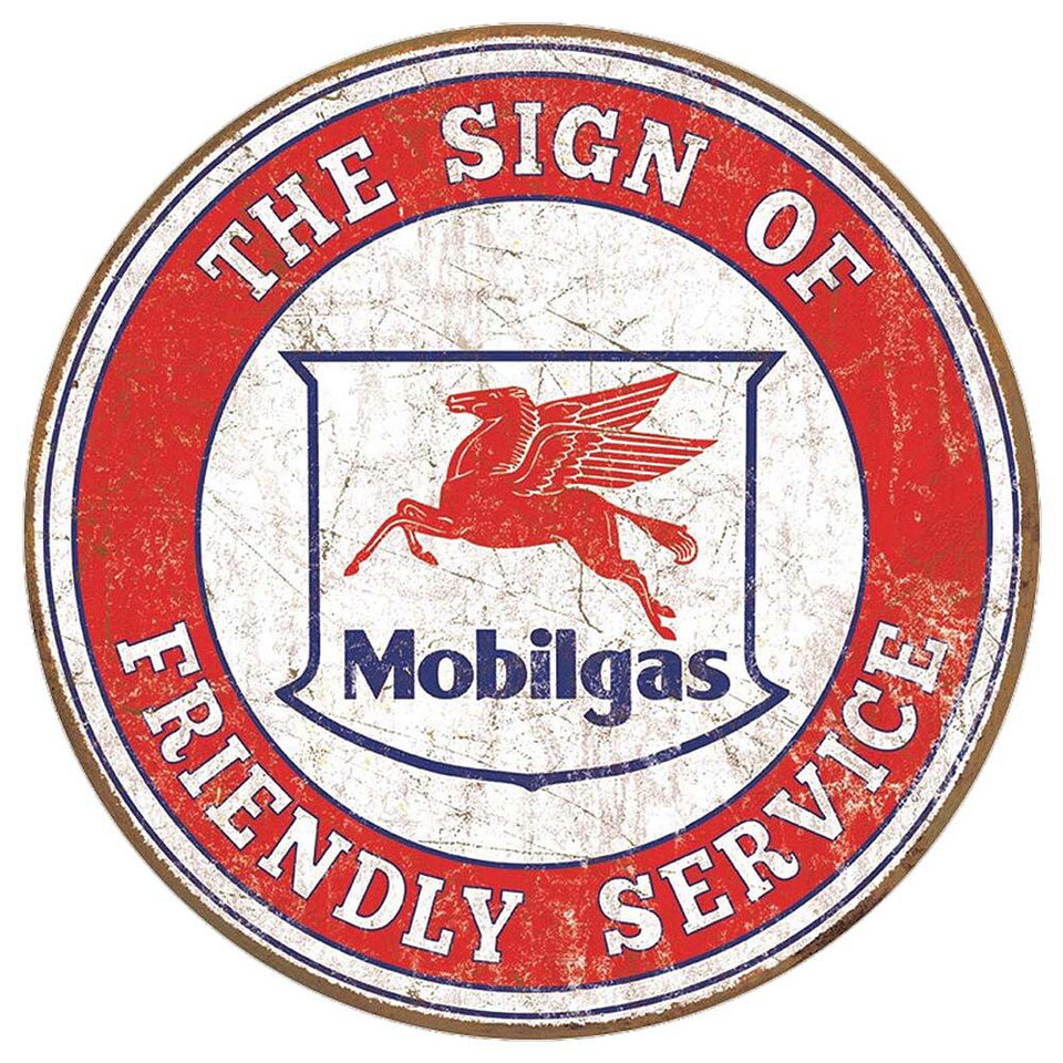 Mobil Friendly Service Metal Sign  (2025) Main Image