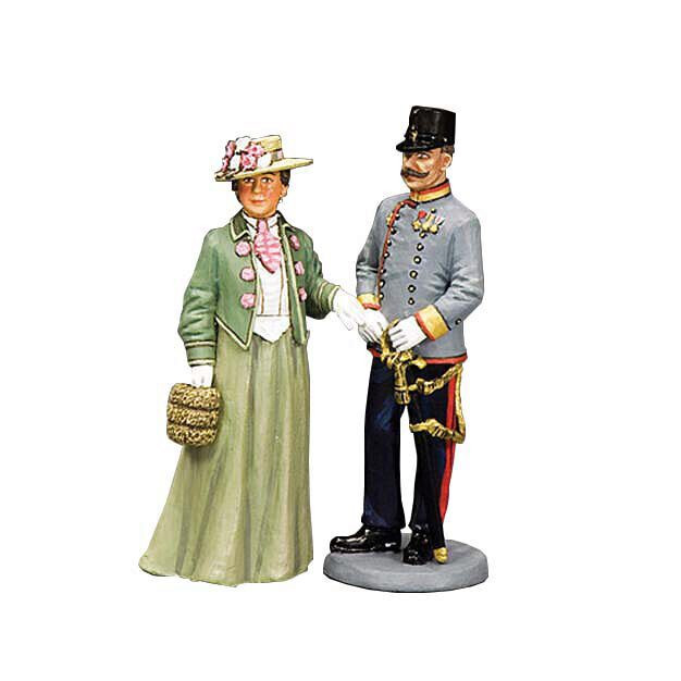 The Archduke Franz-Ferdinand & His Wife Sophie 1/30 Figure S K & C (TR009) Main Image