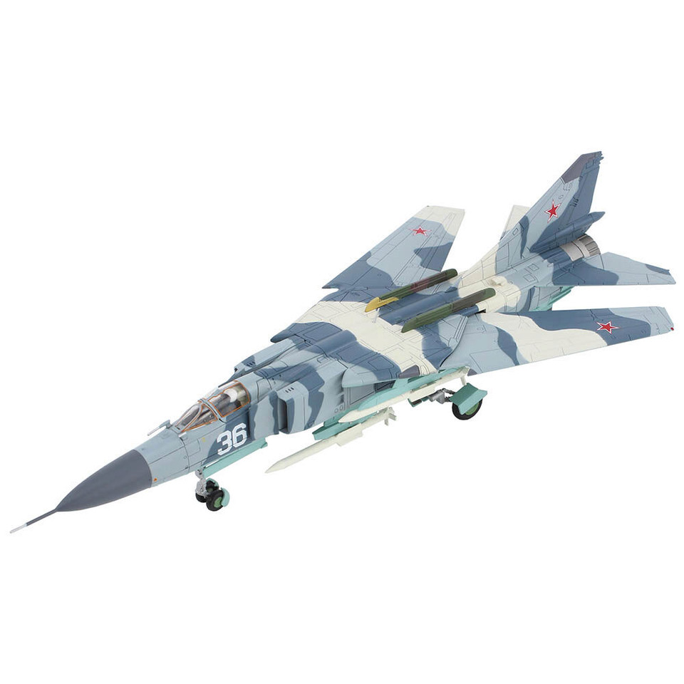 MIG-23-98  1/72 Die Cast Model -  HA5314 White 36, Russian Air Force (with 4 x R-77 missiles) Main Image