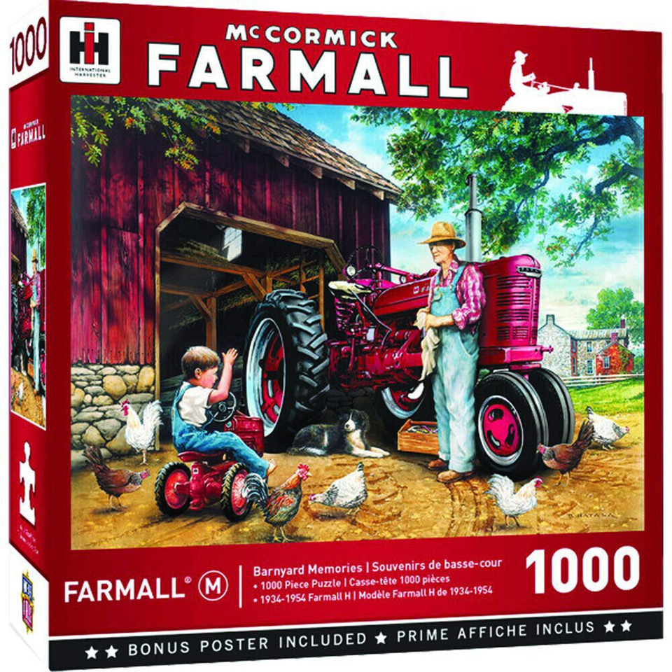 Farmall Barnyard Memories 1,000 Piece Puzzle Main Image