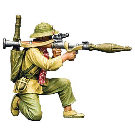 NVA Kneeling Firing RPG 1/30 Figure K&C  VN167 Main Image