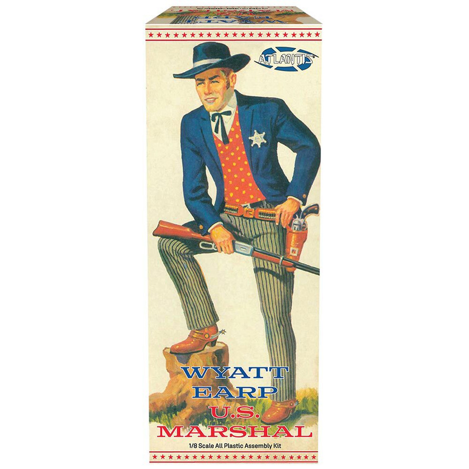 U.S. Marshall 1/8 Figure Kit Atlantis Models P278 Main Image