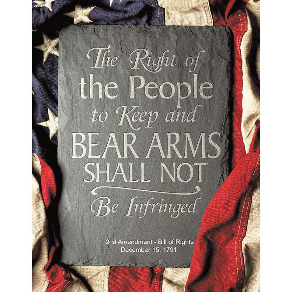 2nd Amendment Right Metal Sign  Desperate (2364) Main Image