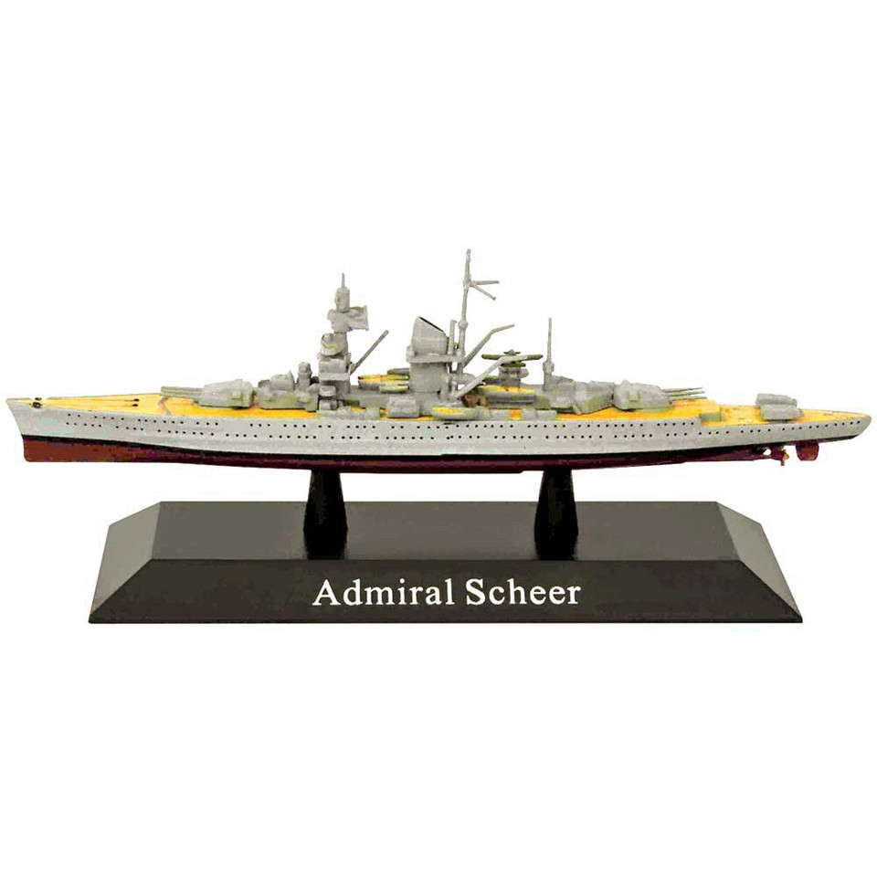 Admiral Scheer Heavy Cruiser 1/1250 Die Cast Model - 1933 Main Image