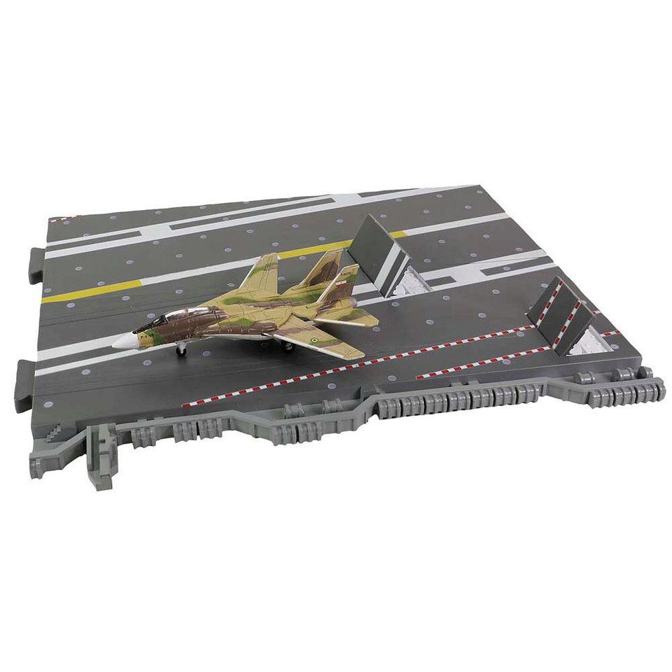 USS Enterprise Deck Section  w/F-14 Tomcat "IRIAF" 1/200 Mod Forces of Valor  - WJ-831108 Section H Main Image