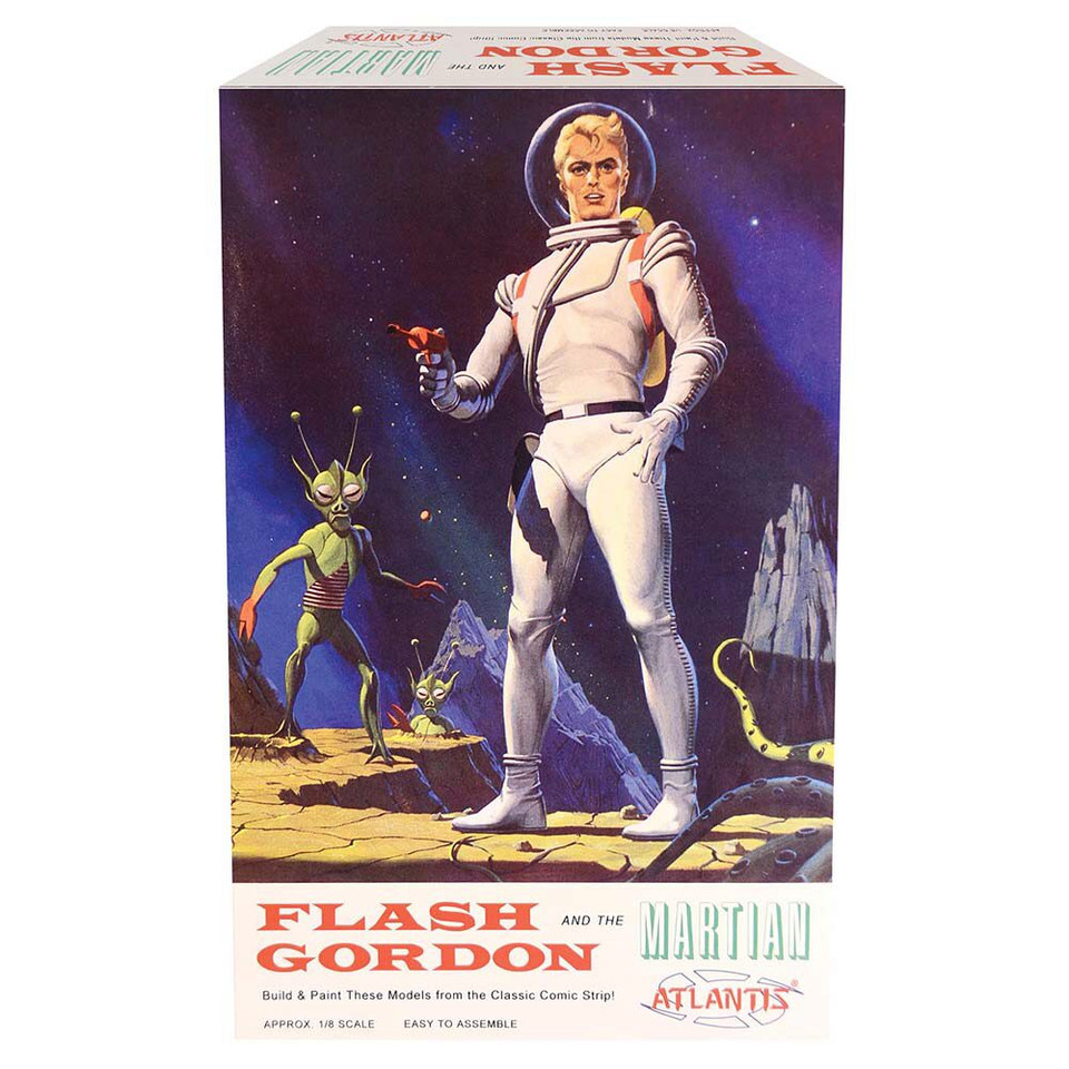 Flash Gordon and the Martian 1/8 Kit Atlantis (H1450) Main Image
