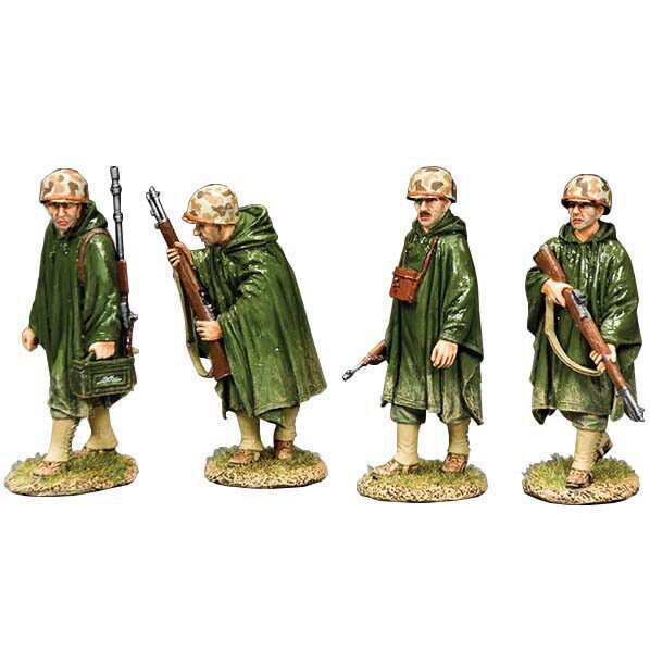 Marines Wet Weather Patrol 1/30 Figure Set K&C (USMC058) Main Image