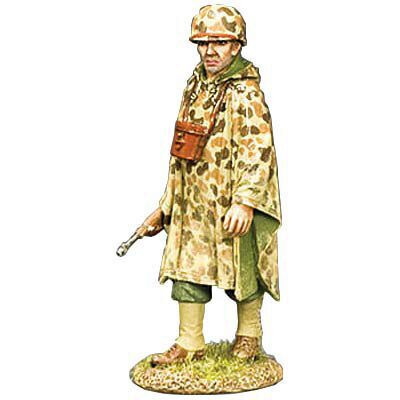 Marine Officer w/Camouflage Poncho 1/30 Figure K&C (USMC060) Main Image