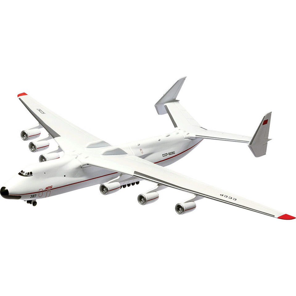 Antonov AN-225 1/400 Die Cast Model - AF1-0168 USSR Main Image
