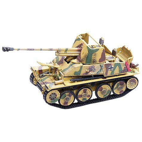Sd.Kfz.139 Panzerjaeger 38(t) Marder III 1/72 Die Cast Model German Army, World War II Main Image