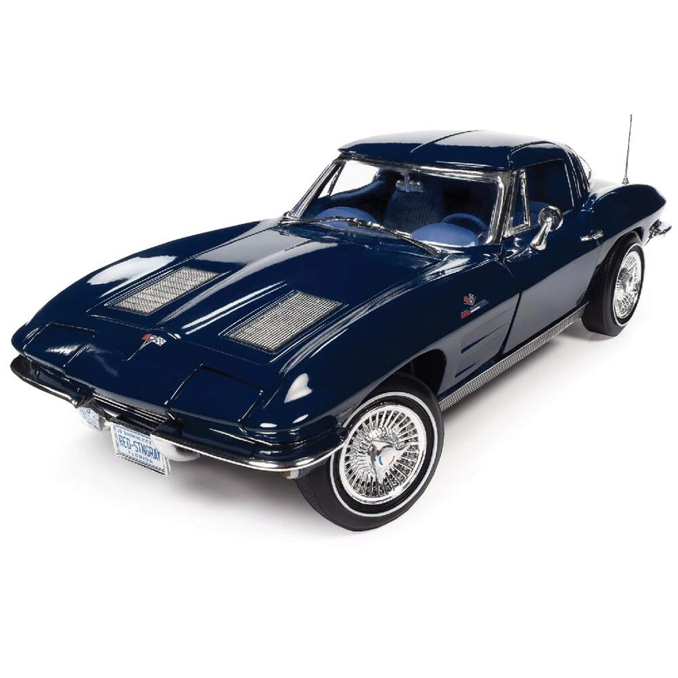 1963 Corvette Sting Ray Split Window - Daytona Blue Main Image