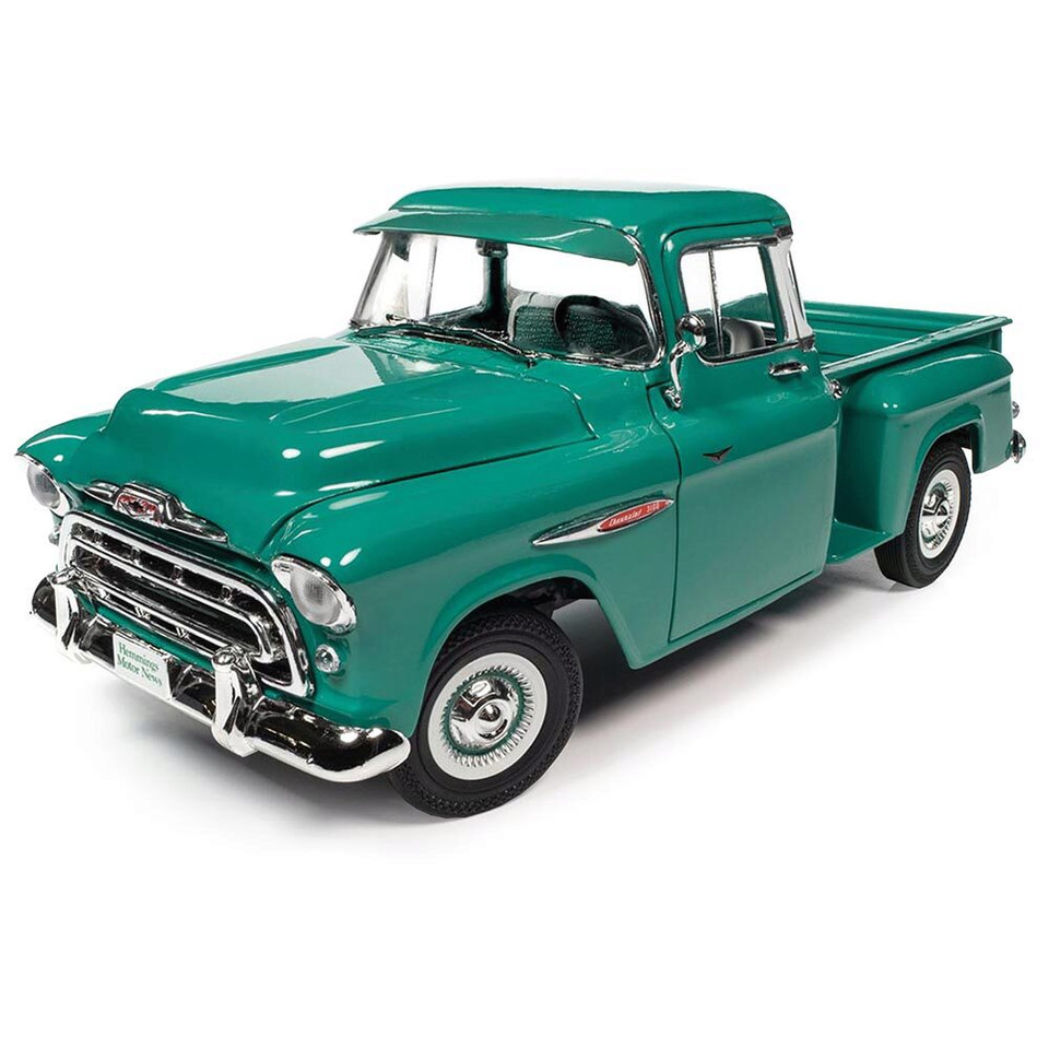 1957 Chevrolet Step Side Pickup 3100 - Ocean Green Main Image