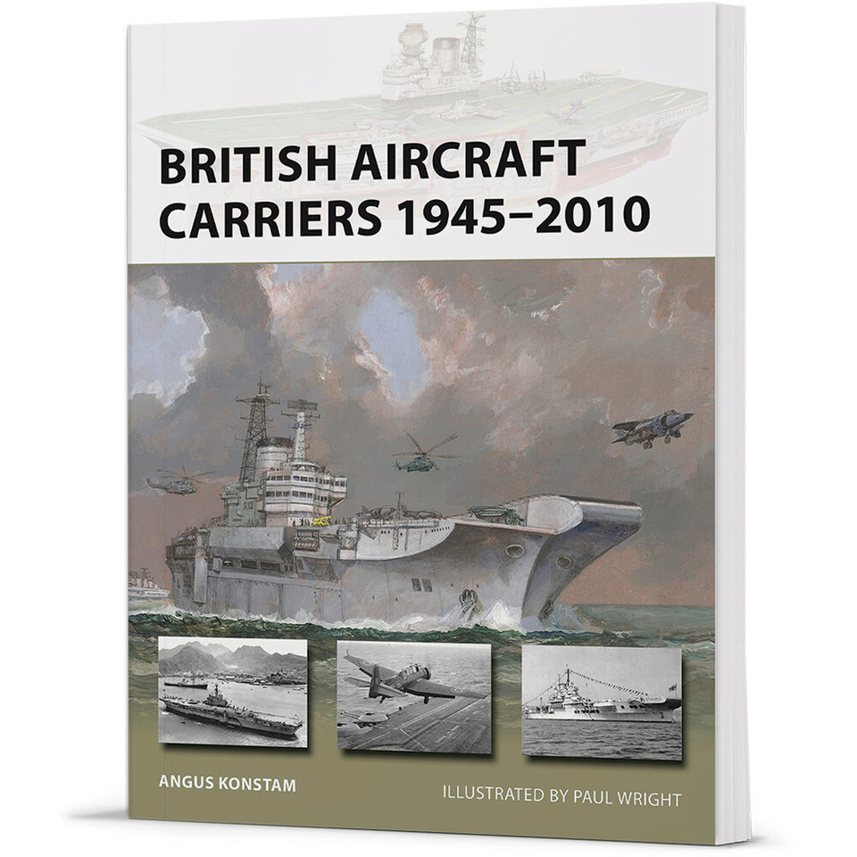 British Aircraft Carriers 1945-2010 New Vanguard Main Image