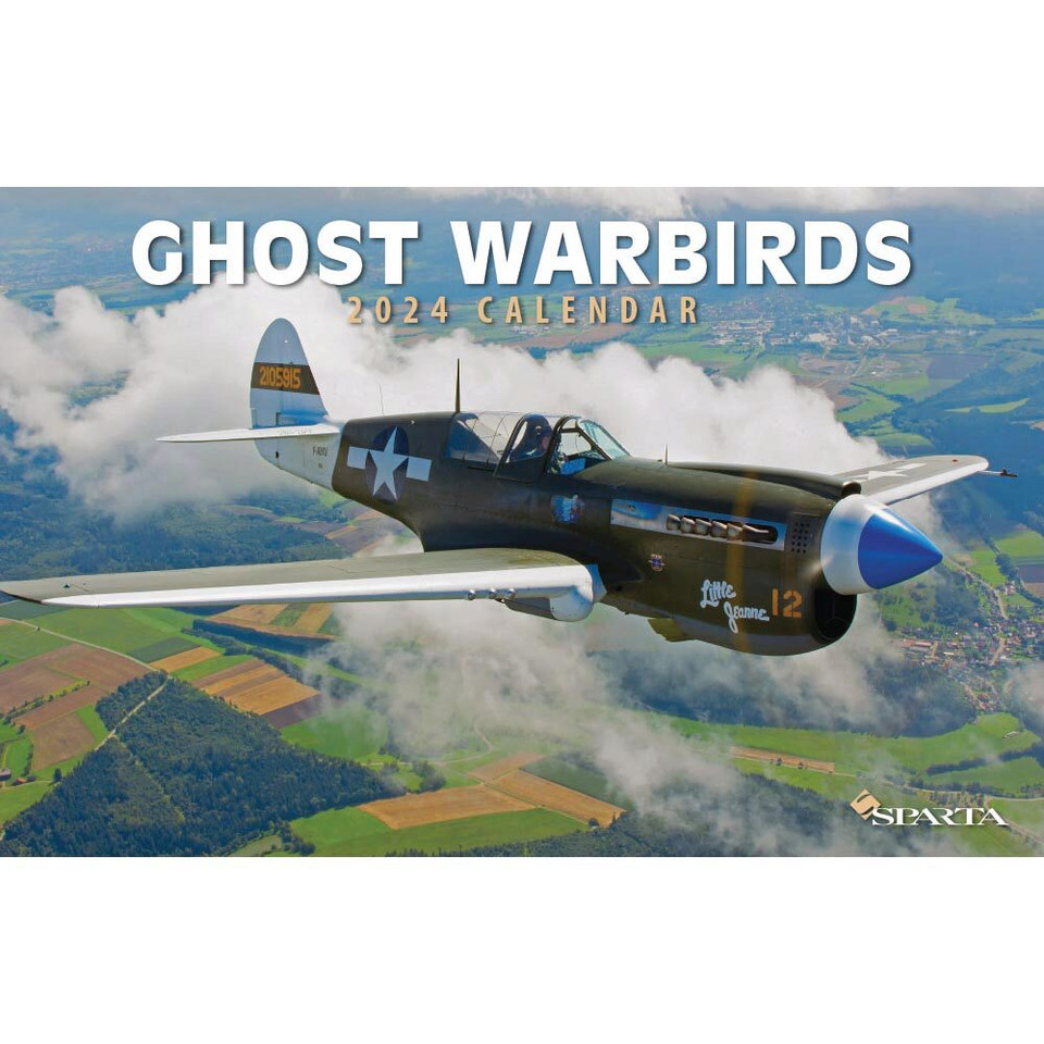 GHOST WARBIRDS 2024 WALL CALENDAR Main Image