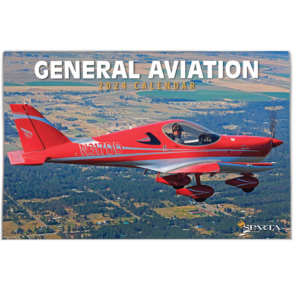 GENERAL AVIATION 2024 WALL CALENDAR Main Image