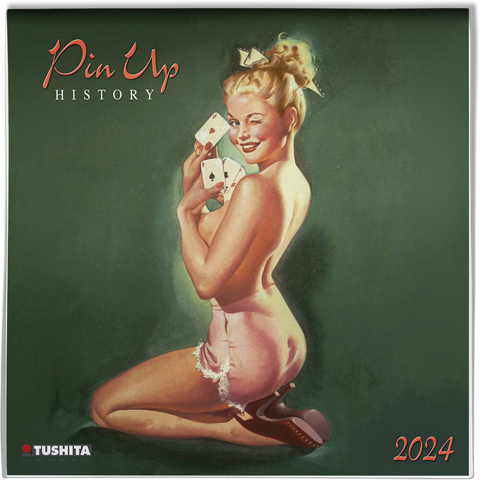 PIN-UP HISTORY 2024 WALL CALENDAR Main Image
