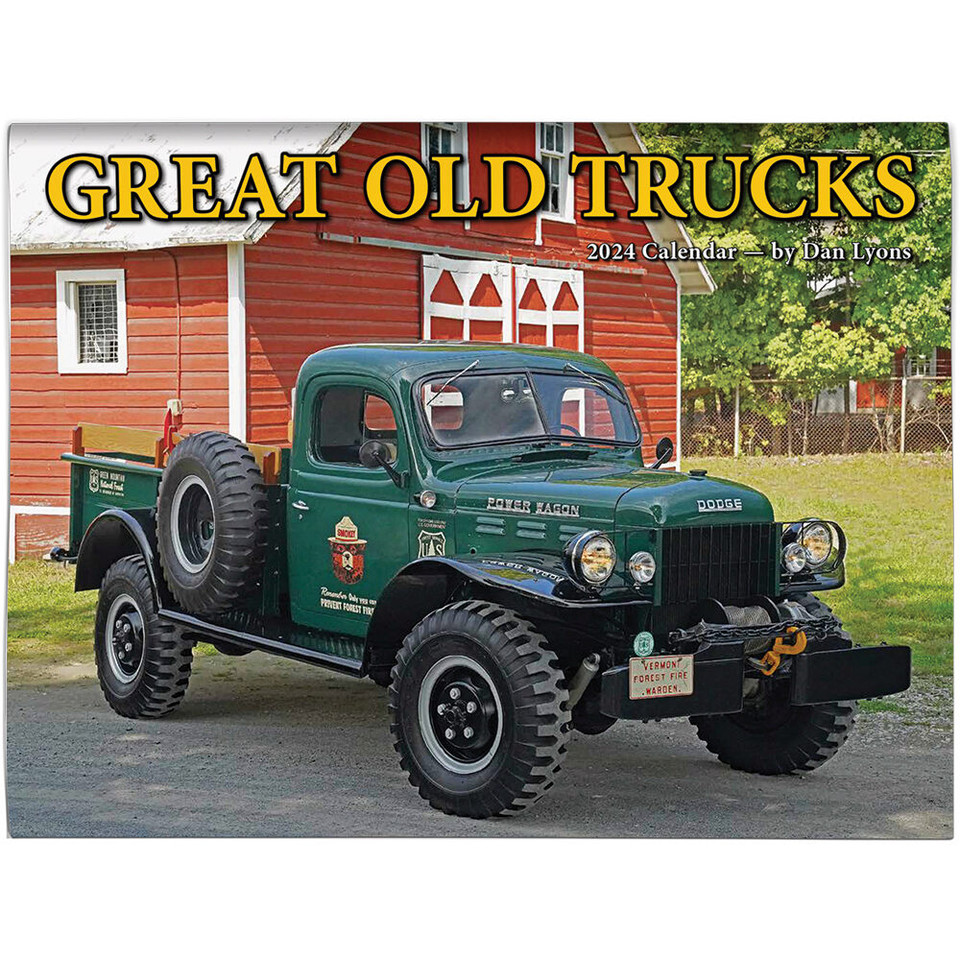 Great Old Trucks 2024 Wall Calendar Main Image