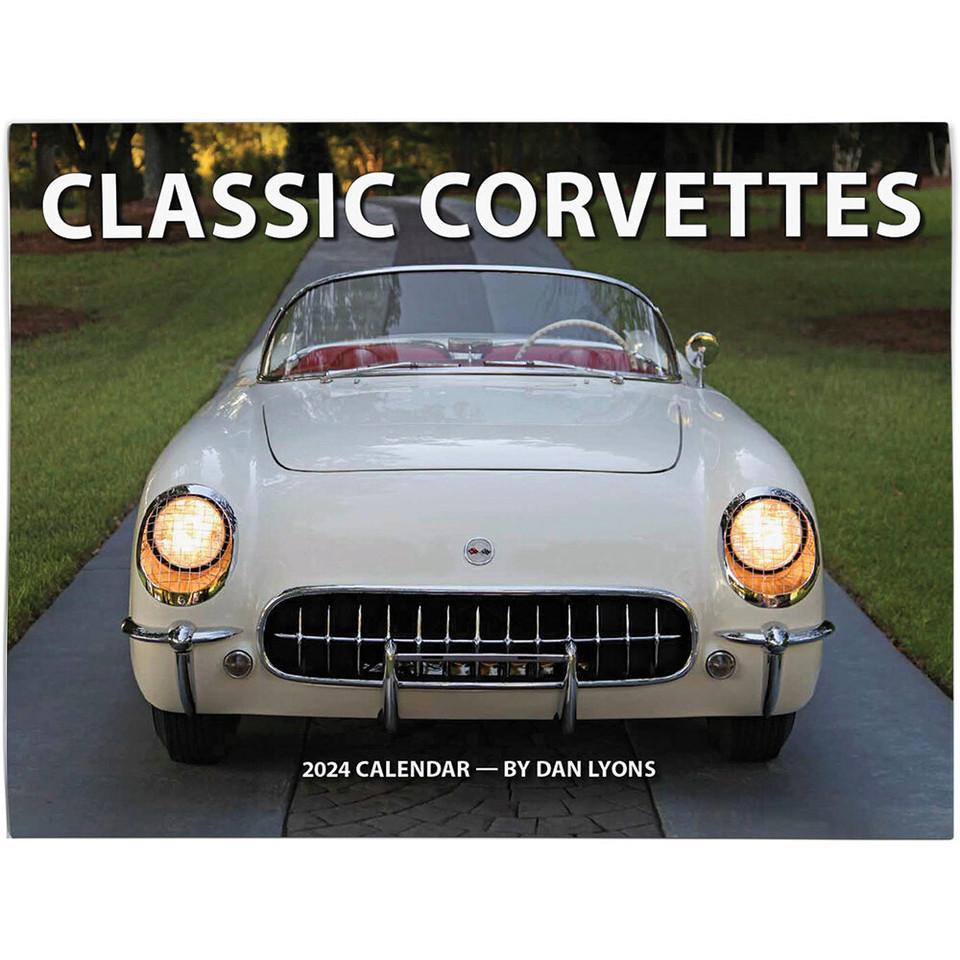 Classic Corvette 2024 Wall Calendar Main Image