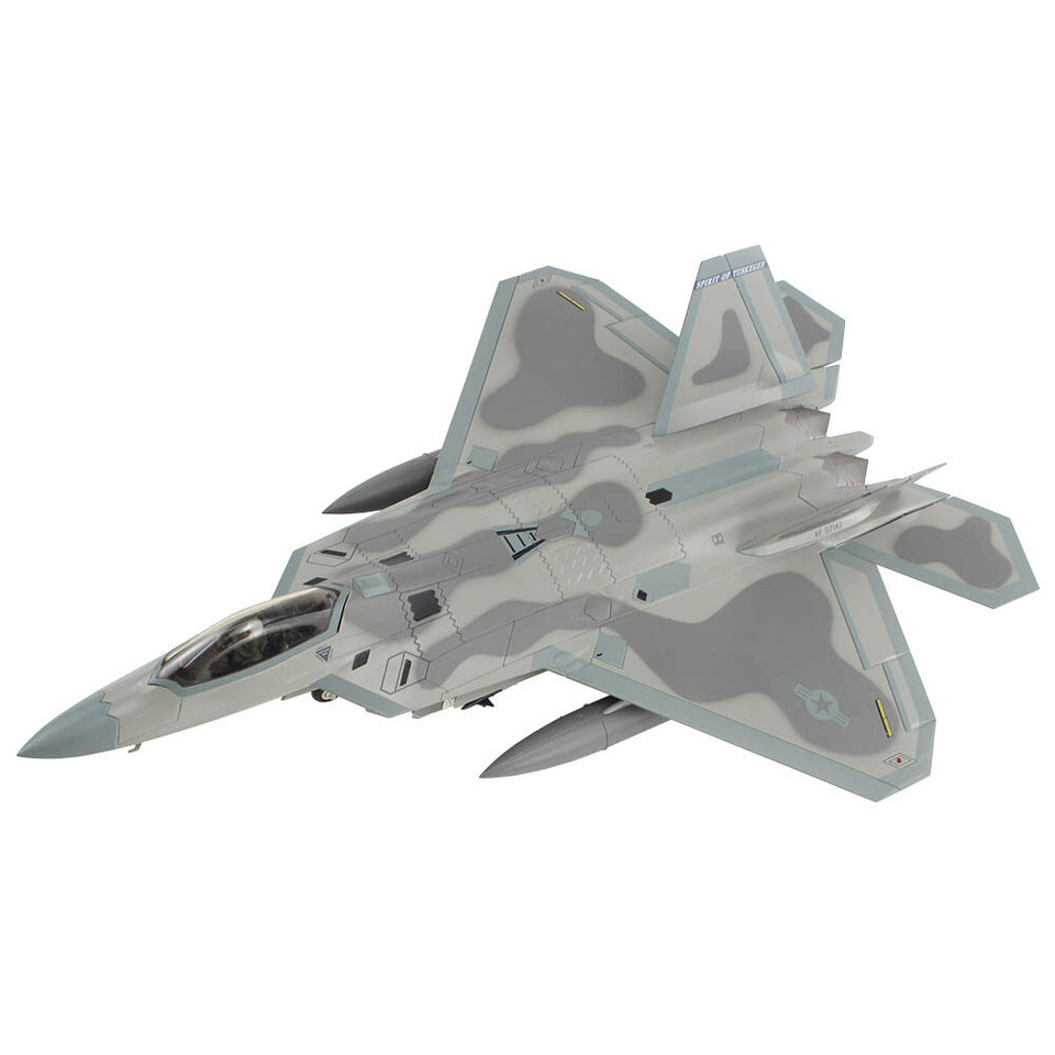 F-22A RAPTOR 1/72 DIE CAST MODEL - HA2824 477 FG, "SPIRIT OF TUKEGEE", ELMENDORF AFB, 2013 Main Image