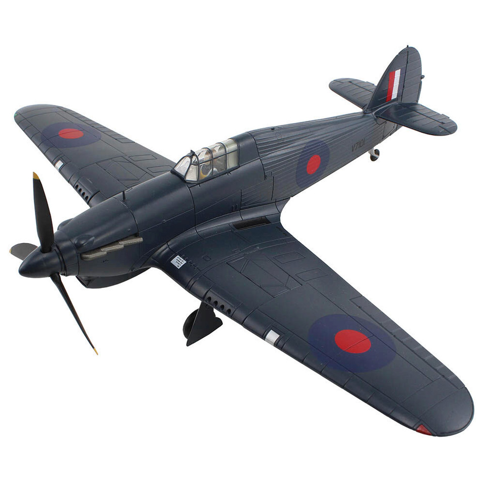 Hawker Hurricane MK. Ia 1/48 Die Cast Model - HA8614 F/Lt George Burges, No. 69 Squadron, RAF, Malta, 1941 Main Image