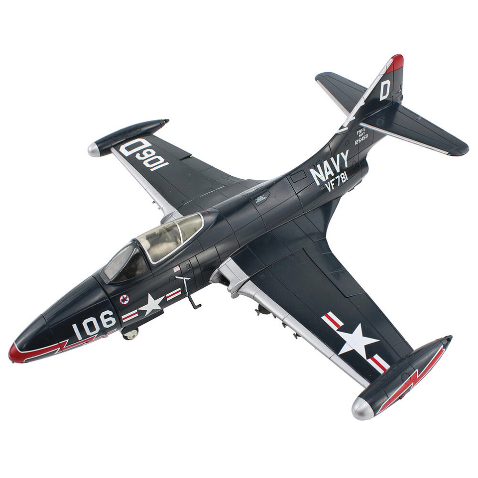 F9F-5 Panther 1/48 Die Cast Model - HA7210B Lt. Royce Williams, VF-781, Nov. 1952 Main Image