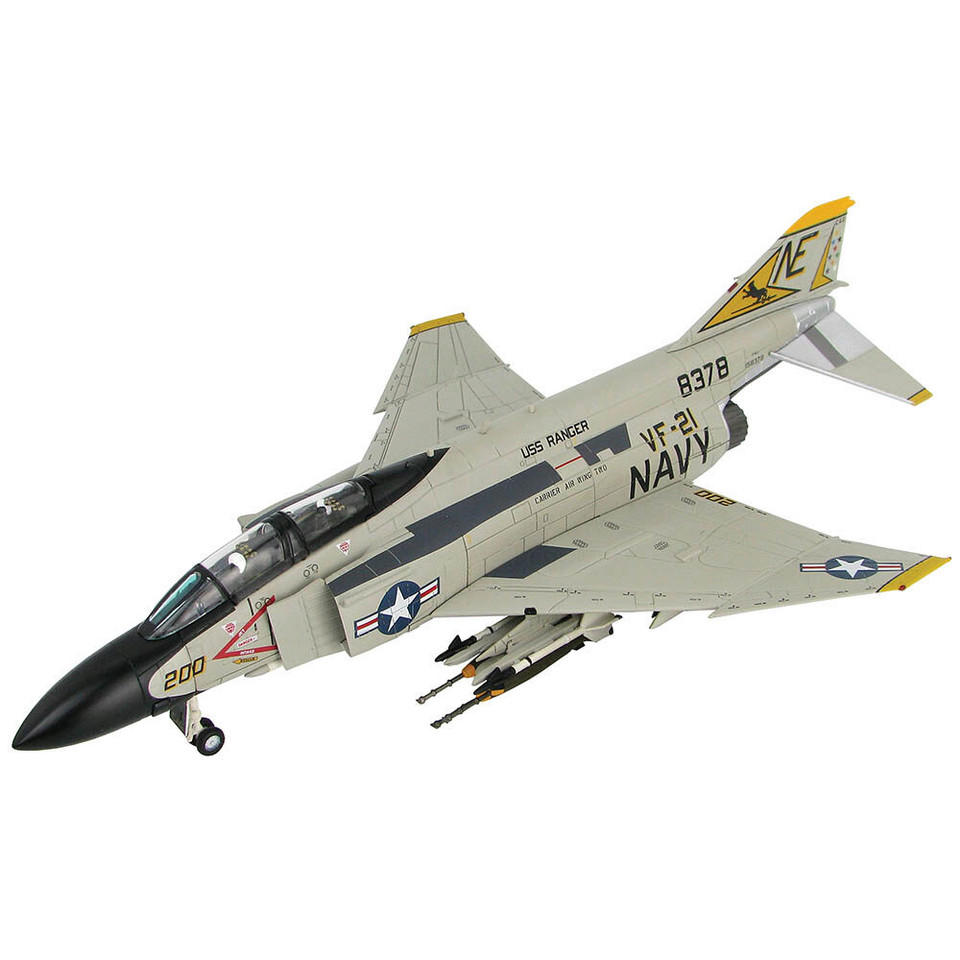 F-4J Phantom II 1/72 Die Cast Model VF-21 "Freelancers", U.S. Navy, 1974 Main Image