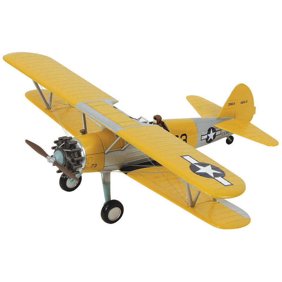 Stearman N2S-3 Kaydet 1/48 Die Cast Model Main Image