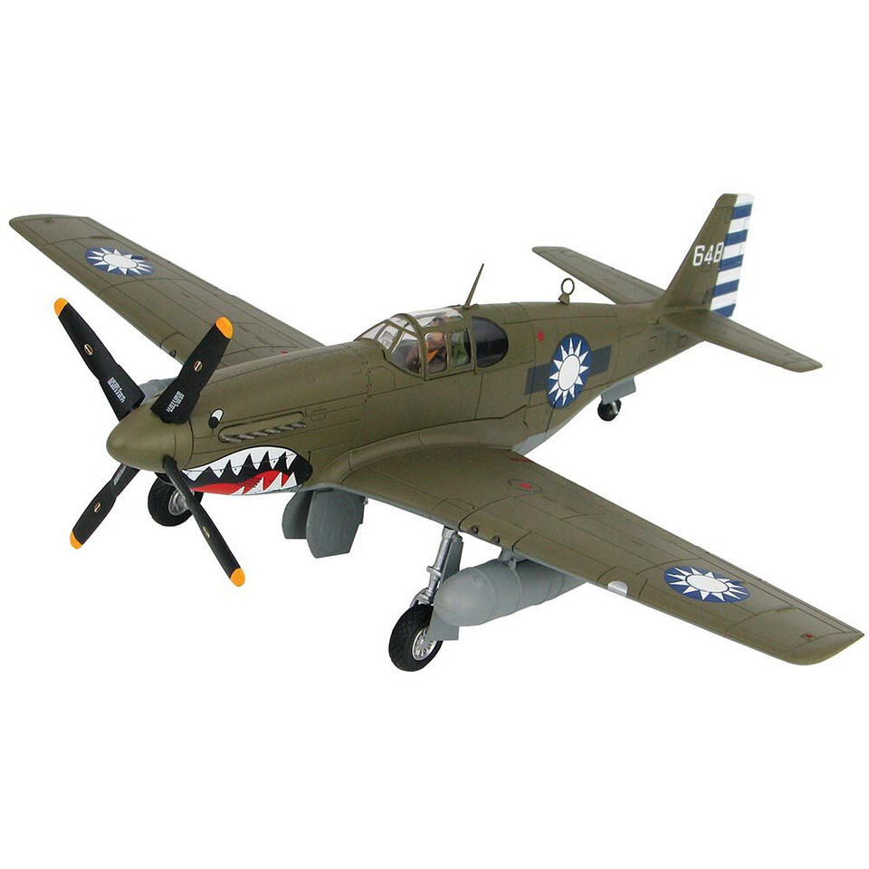 P-51C Mustang 1/48 Die Cast Model No.32 Squadron, Chinese Air Force, 1945 Main Image