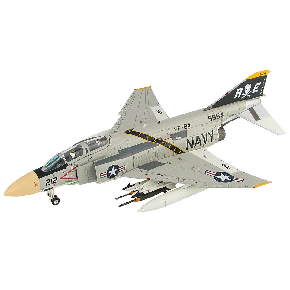 F-4J Phantom II 1/72 Die Cast Model VF-84, USS Franklin D. Roosevelt, 1972 Main Image