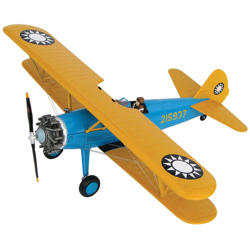 Stearman PT-17 Kaydet 1/48 Die Cast Model Chinese Air Force Main Image