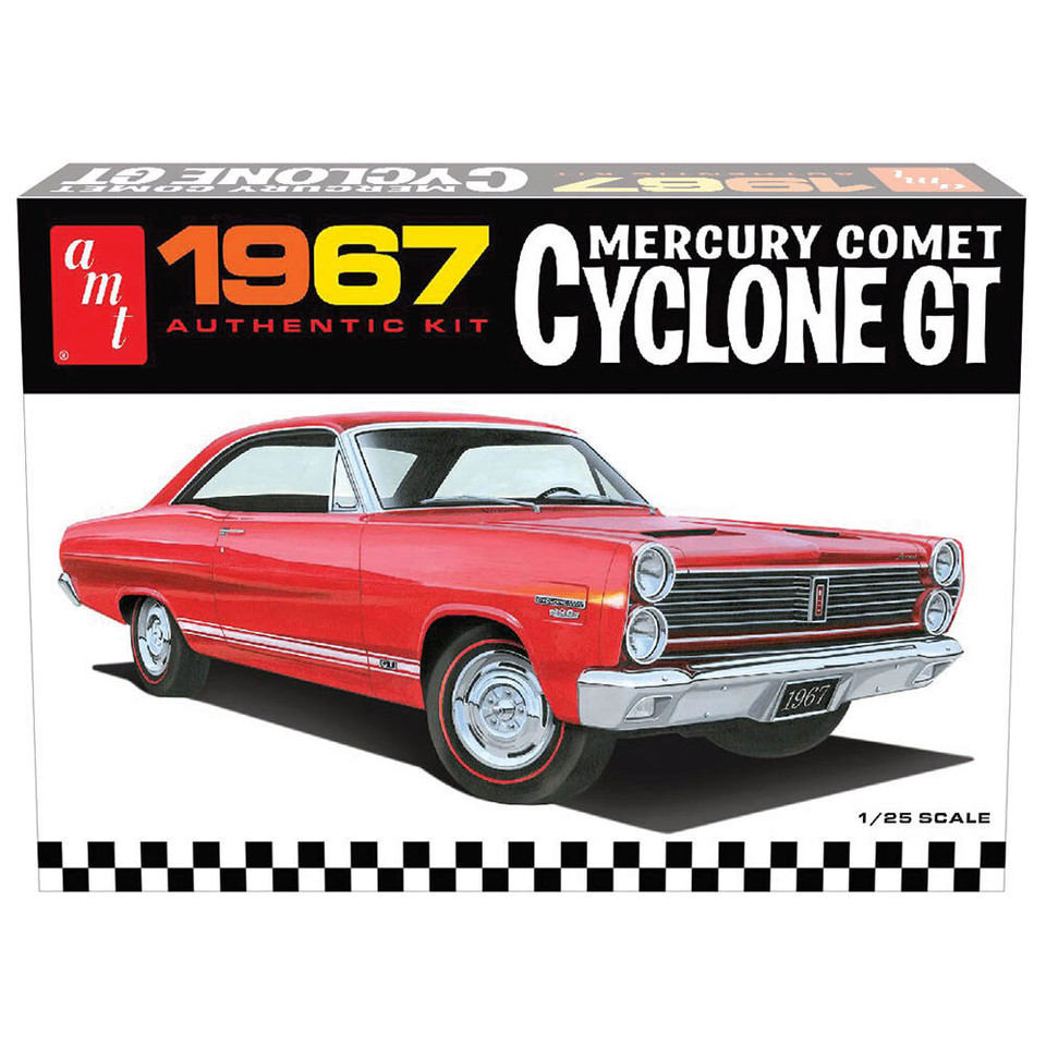 1967 Mercury Cyclone GT 1/25 Kit AMT1386/12 Main Image