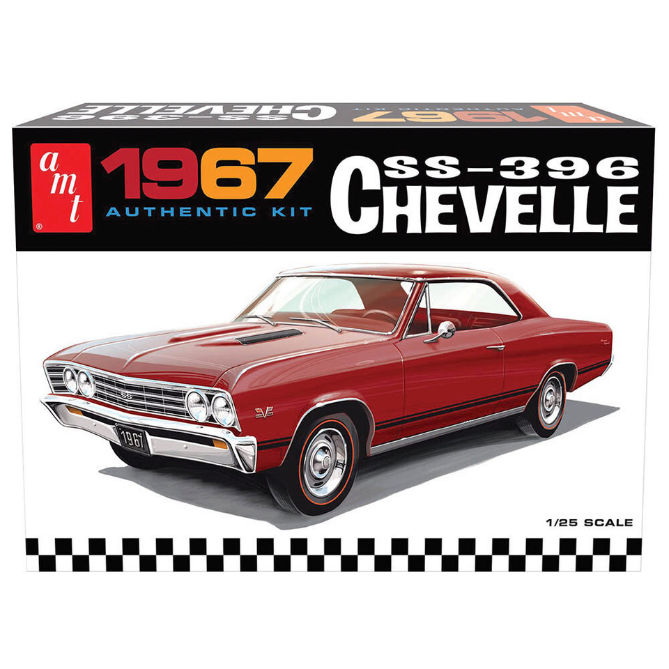 1967 Chevrolet Chevelle SS396 1/25 Kit AMT1388/12 Main Image