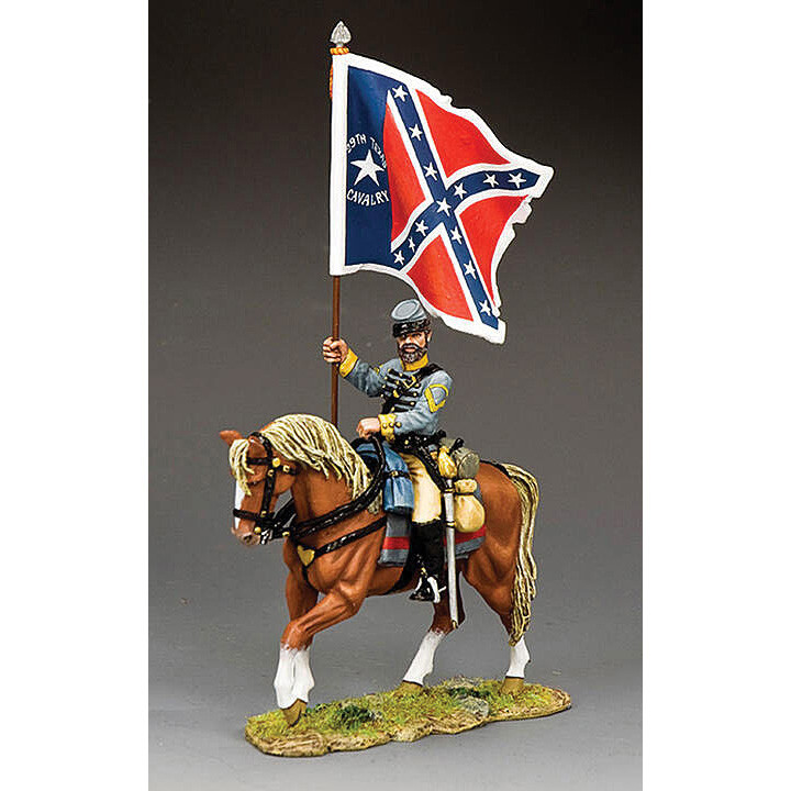 29th Texas Cavalry Flagbearer 1/30 Figure Main Image