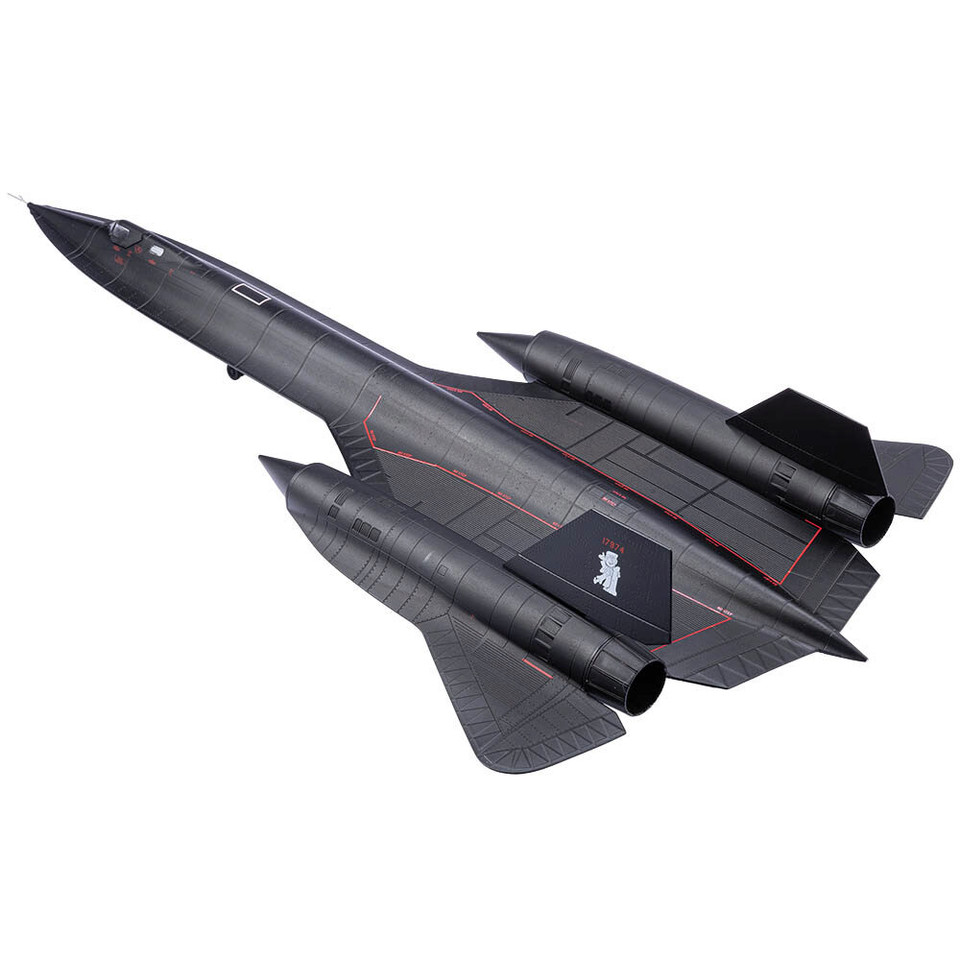SR-71 BLACKBIRD 1/72 DIE CAST MODEL - AF1-0088E U.S. AIR FORCE Main Image