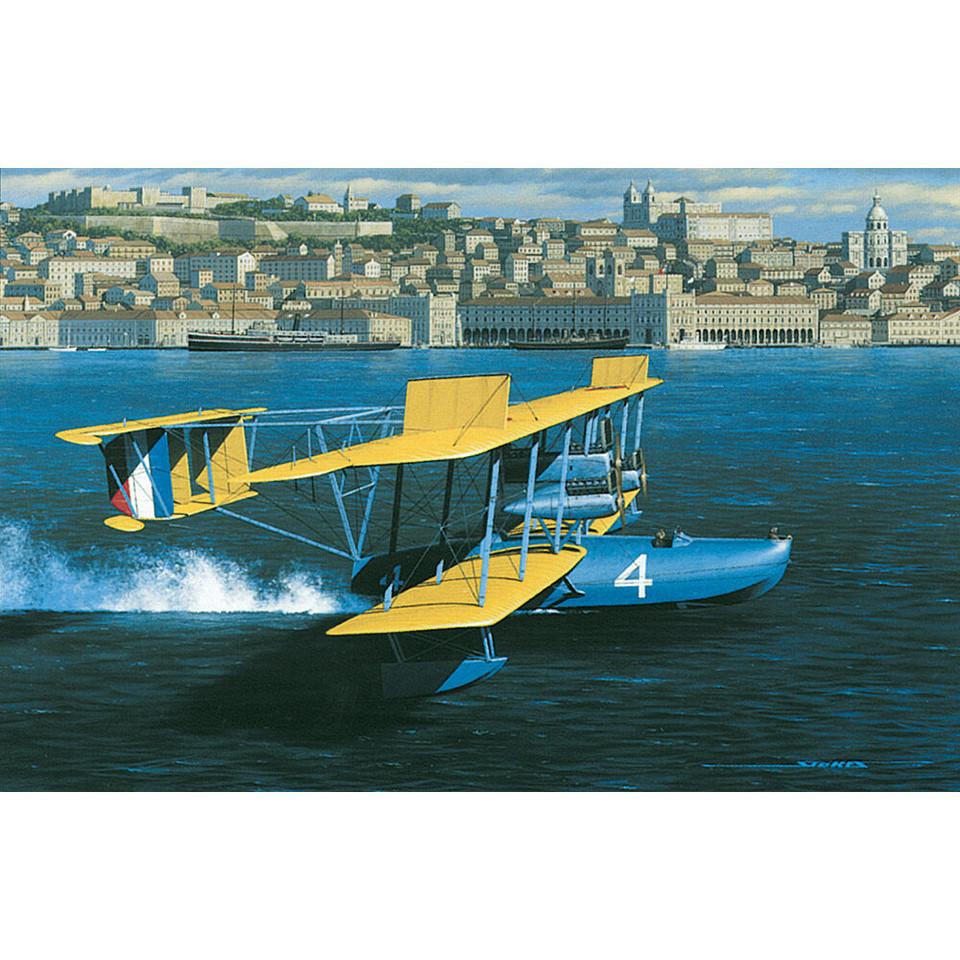 First Across the Pond - Stan Stokes Art Print Main Image