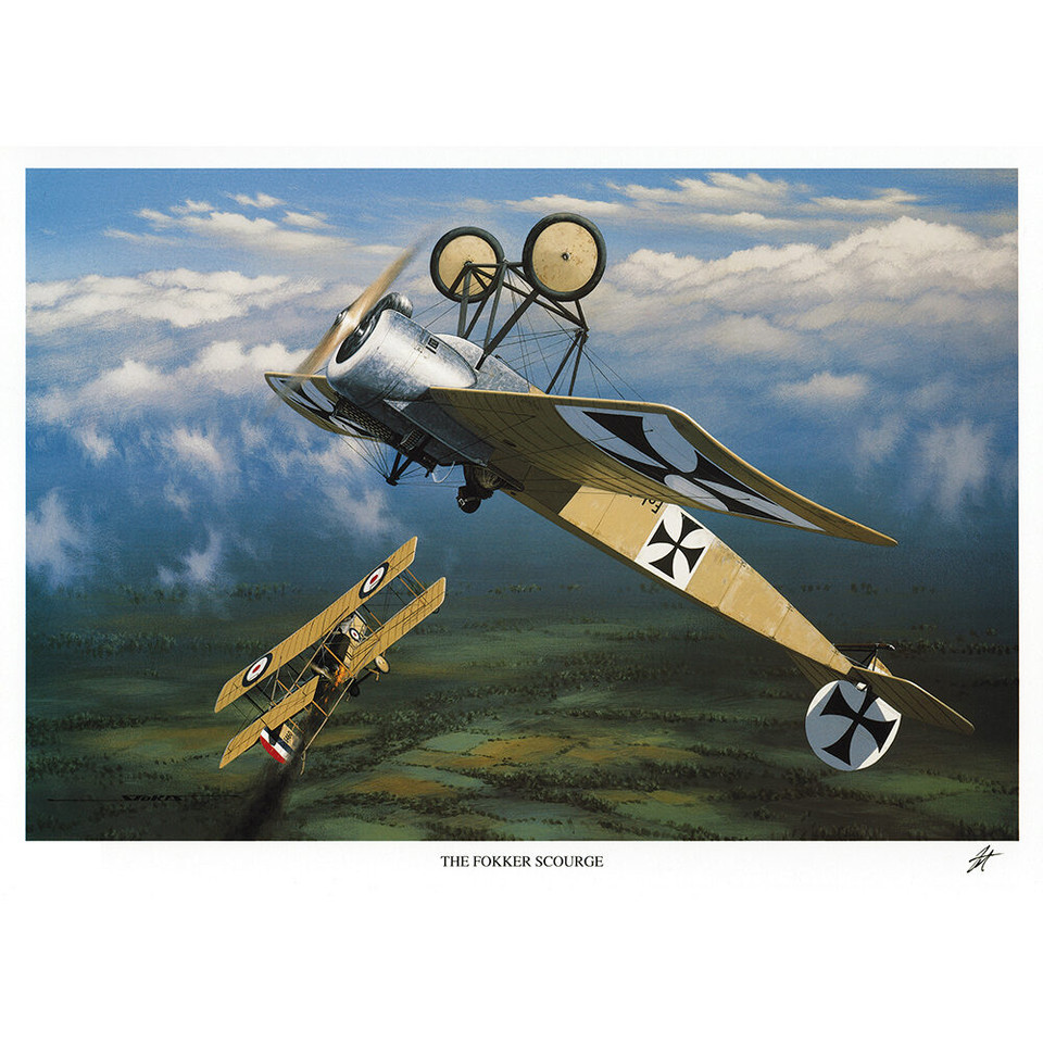 The Fokker Scourge - Stan Stokes Art Print Main Image