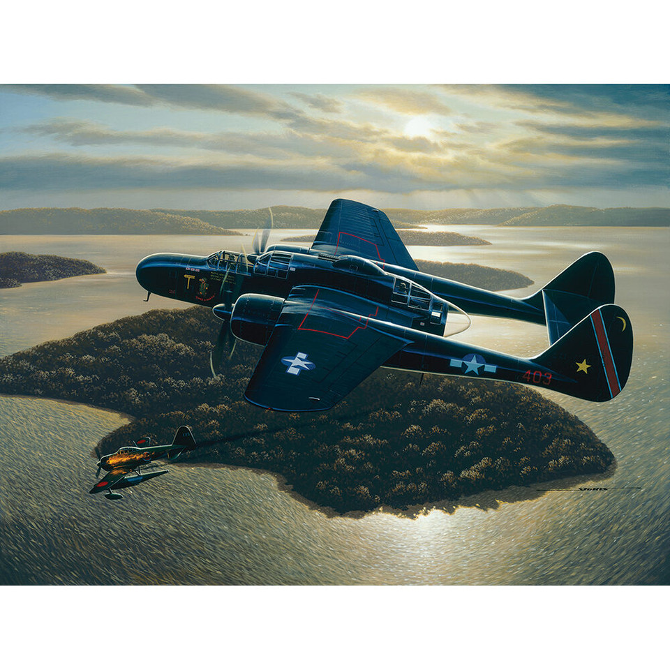 Bite of the Black Widow - Stan Stokes Art Print Main Image