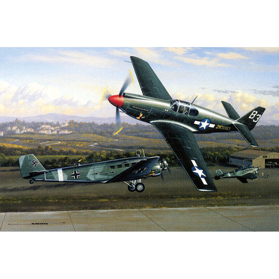 The First Mustang Ace - Stan Stokes Art Print Main Image
