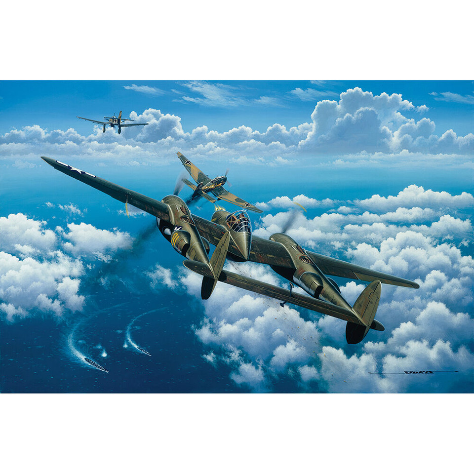 Lightning Strikes Seven Times - Stan Stokes Art Print Main Image