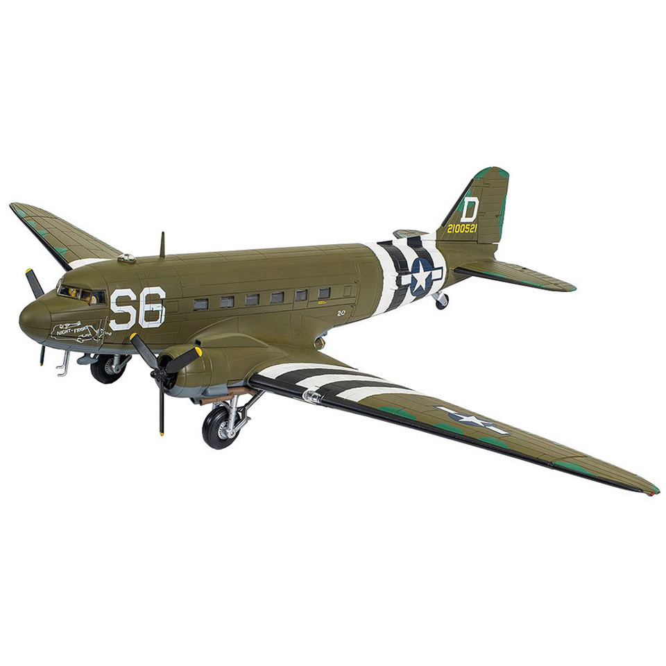 C-47A Skytrain 1/72 Die Cast Model "Night Fright", 79th TCS 436th TCG Main Image