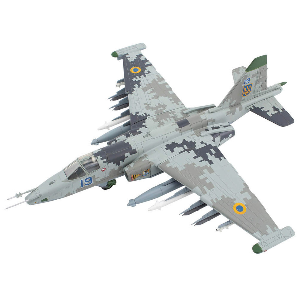 Su-25M1 Frogfoot 1/72 Die Cast Model - HA6110 Lt. Col. Zhybrov, 299th Tact. Av. Bde, Ukraine AF, Feb 2022 Main Image